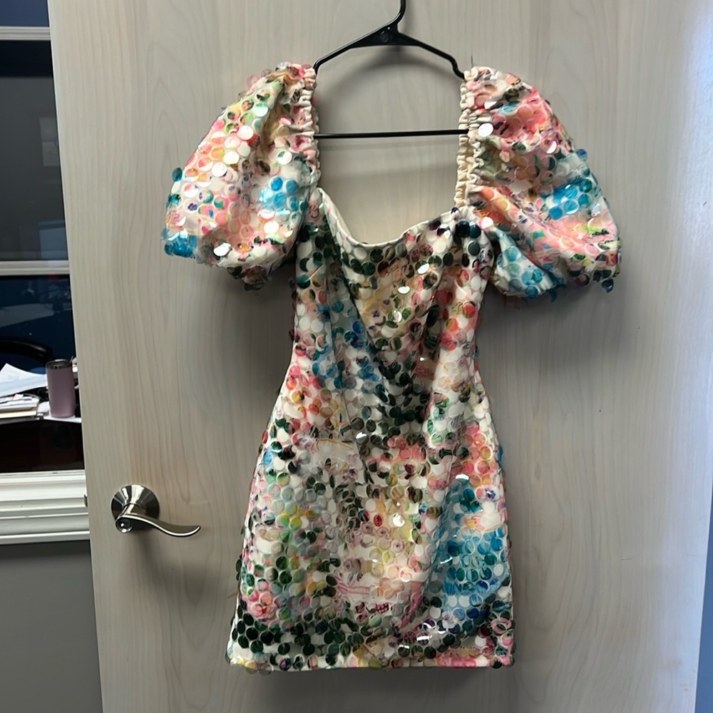 Neubyrne Dakota Sequin Dress in Multicolor